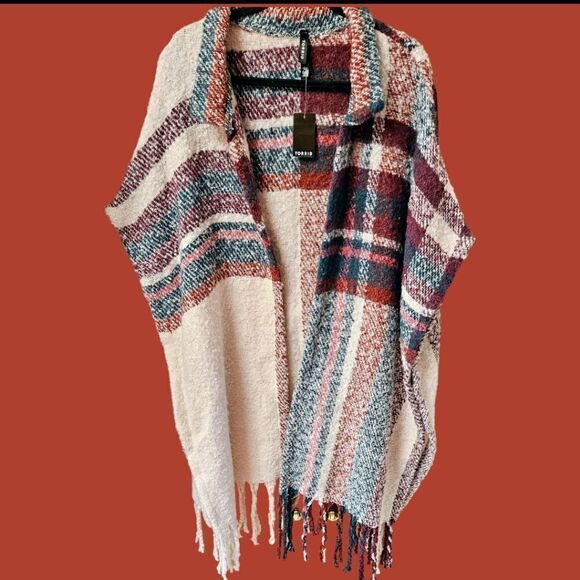 TORRID NEW Plus Size Cold Weather RUANA Sweater. - Picture 2 of 16